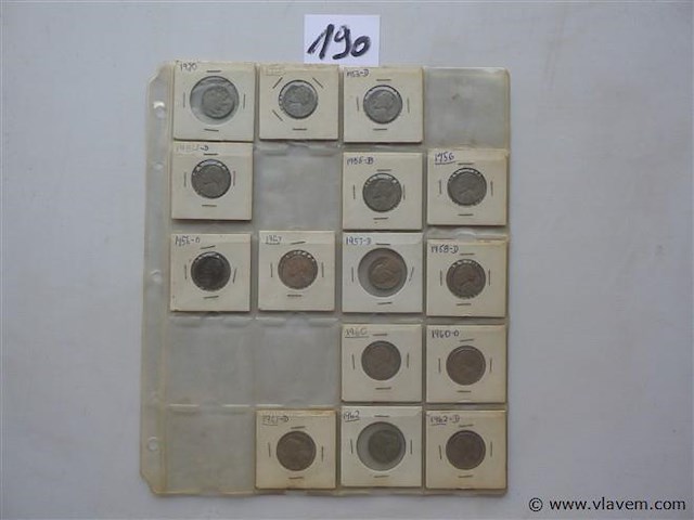 Lot amerikaanse five cents oa indian head - afbeelding 1 van  4
