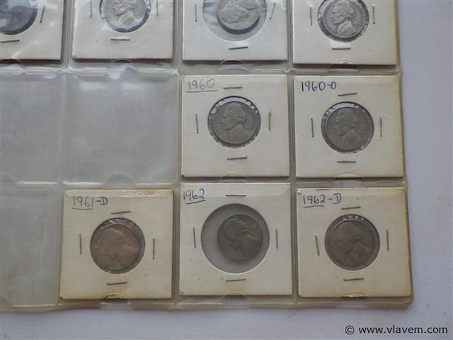 Lot amerikaanse five cents oa indian head - afbeelding 4 van  4