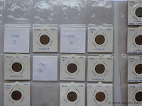 Lot amerikaanse munten one cents lincoln - afbeelding 3 van  6