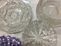 Lot asbakken glas - afbeelding 2 van  3