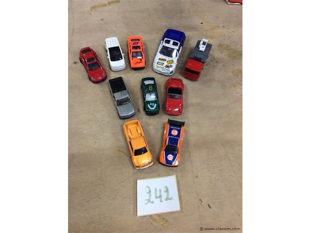 Lot auto's metaal - afbeelding 1 van  3