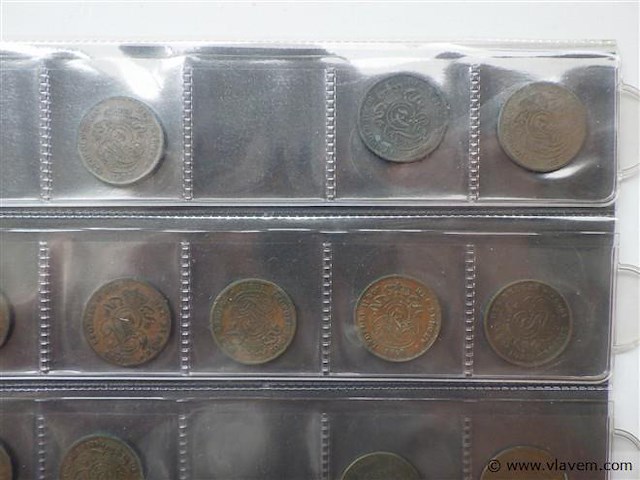 Lot belgische 2 centen leopold - afbeelding 2 van  4