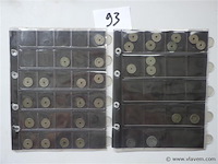 Lot belgische munten 1850-1950. - afbeelding 1 van  5