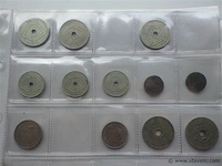 Lot belgische munten (3 vellen) - afbeelding 5 van  8