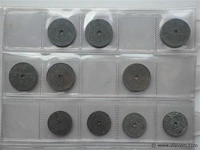Lot belgische munten (3 vellen) - afbeelding 6 van  8