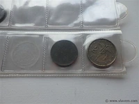 Lot belgische munten (3 vellen) - afbeelding 8 van  8