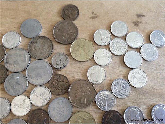 Lot belgische munten - afbeelding 3 van  4
