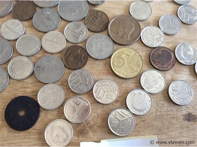 Lot belgische munten - afbeelding 4 van  4