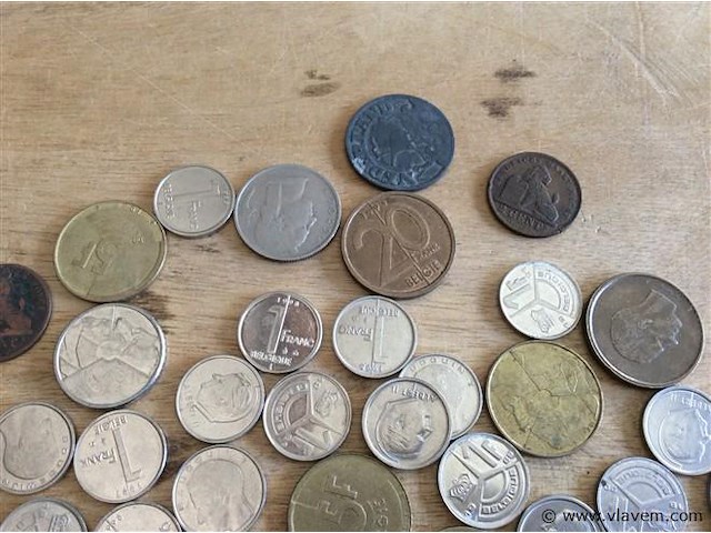 Lot belgische munten - afbeelding 3 van  4