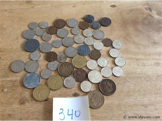 Lot belgische munten - afbeelding 1 van  4