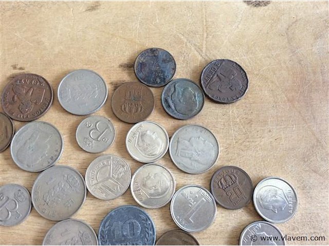 Lot belgische munten - afbeelding 4 van  4