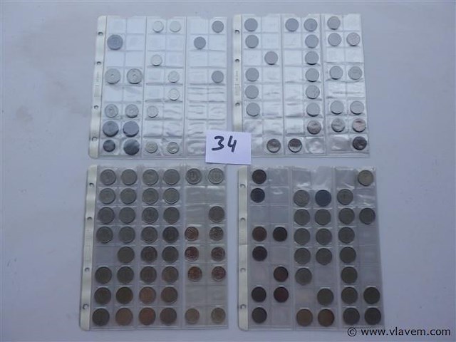 Lot belgische munten - afbeelding 1 van  6