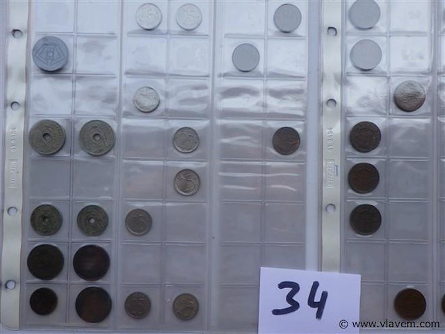 Lot belgische munten - afbeelding 4 van  6