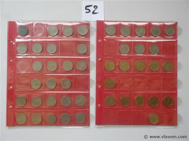 Lot belgische munten - afbeelding 1 van  3
