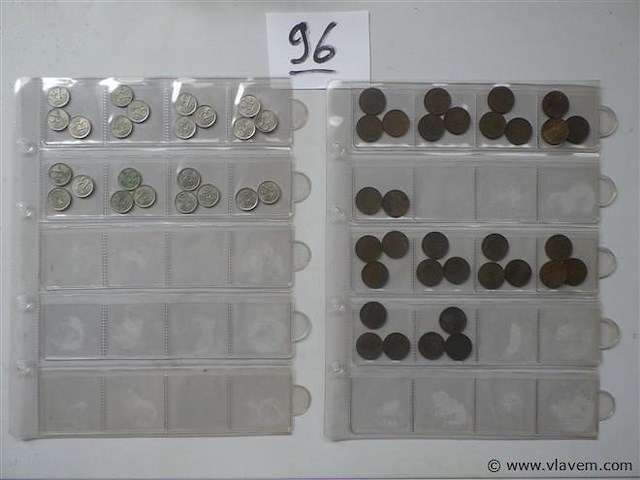 Lot belgische munten - afbeelding 1 van  3