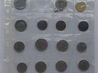 Lot belgische munten