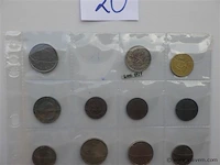 Lot belgische munten - afbeelding 2 van  3