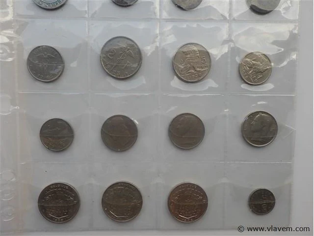 Lot belgische munten - afbeelding 3 van  3