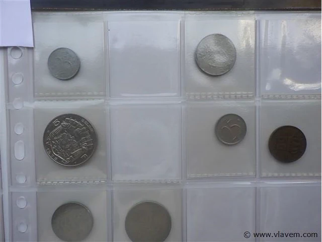 Lot belgische munten - afbeelding 3 van  4