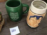 Lot bierkruiken - afbeelding 3 van  3