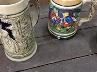 Lot bierkruiken - afbeelding 2 van  3