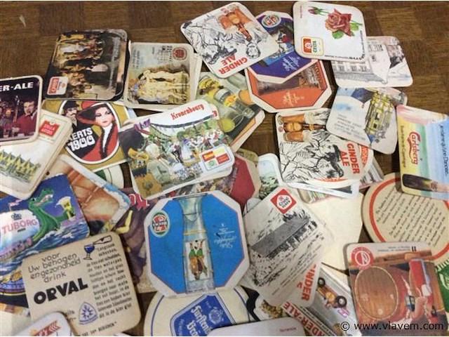 Lot bierviltjes - afbeelding 2 van  5