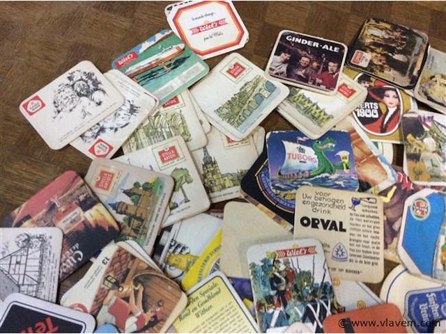 Lot bierviltjes - afbeelding 3 van  5