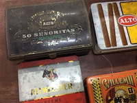 Lot blikken dozen ( rookwaren) - afbeelding 3 van  3