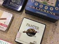 Lot blikken dozen sigaren - afbeelding 2 van  2