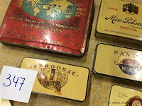 Lot blikken dozen sigaren - afbeelding 2 van  3