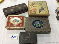 Lot blikken dozen - afbeelding 1 van  2