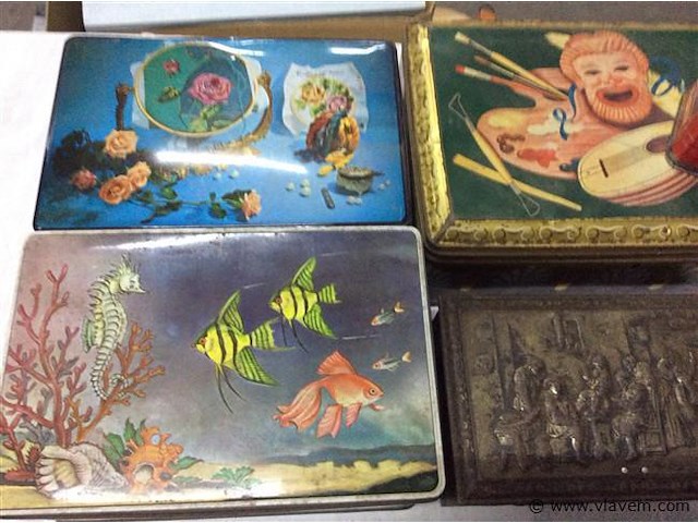 Lot blikken dozen - afbeelding 2 van  3