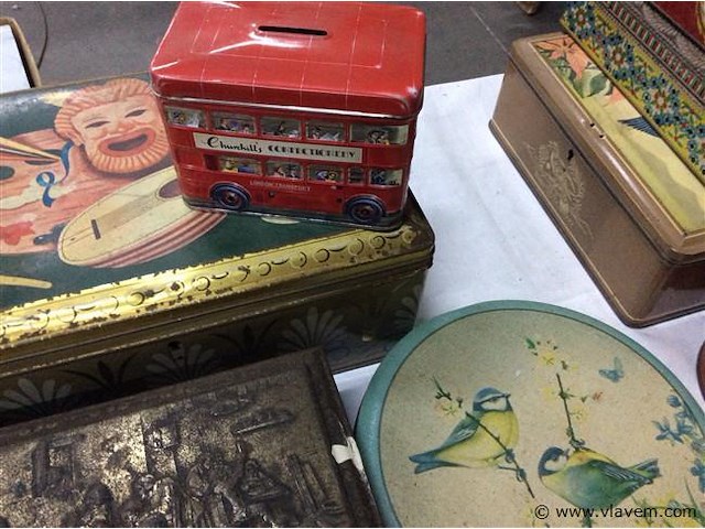 Lot blikken dozen - afbeelding 3 van  3