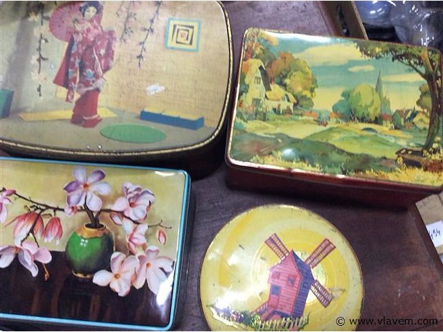 Lot blikken dozen - afbeelding 3 van  3