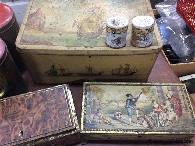 Lot blikken dozen - afbeelding 2 van  3