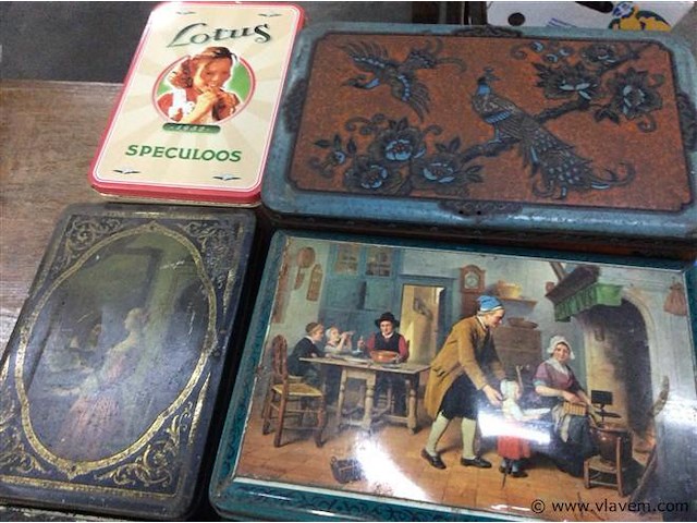 Lot blikken dozen - afbeelding 2 van  4