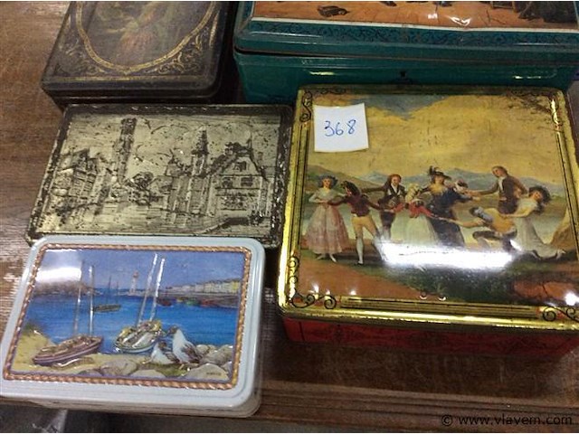 Lot blikken dozen - afbeelding 3 van  4