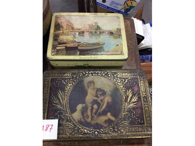 Lot blikken dozen - afbeelding 2 van  3