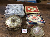 Lot blikken dozen - afbeelding 1 van  3