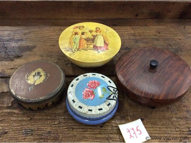 Lot blikken dozen - afbeelding 1 van  3