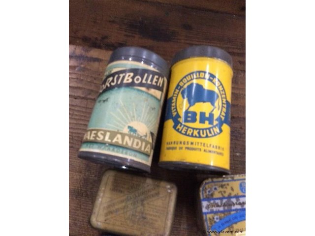Lot blikken dozen - afbeelding 2 van  3