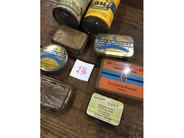 Lot blikken dozen - afbeelding 3 van  3