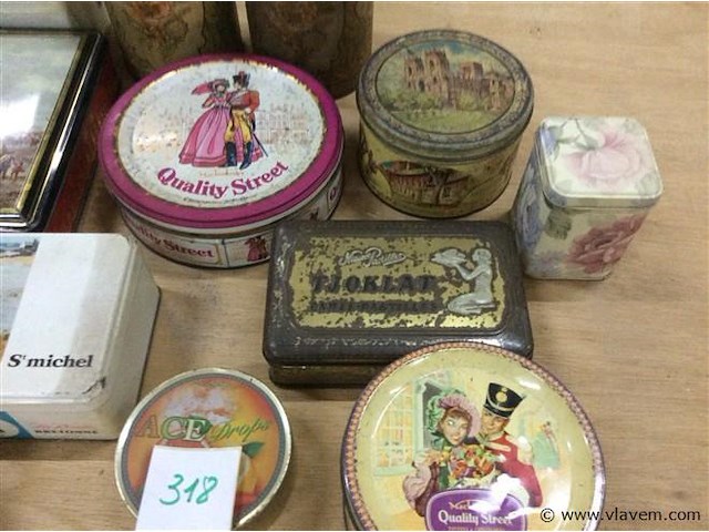 Lot blikkken dozen - afbeelding 2 van  4