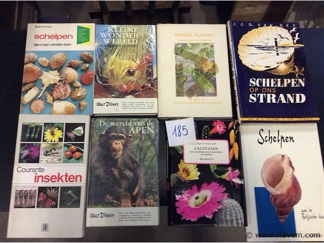 Lot boeken natuur divers - afbeelding 1 van  3