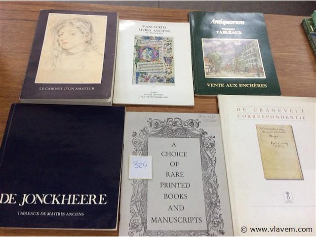 Lot boeken oa catalogie - afbeelding 1 van  3