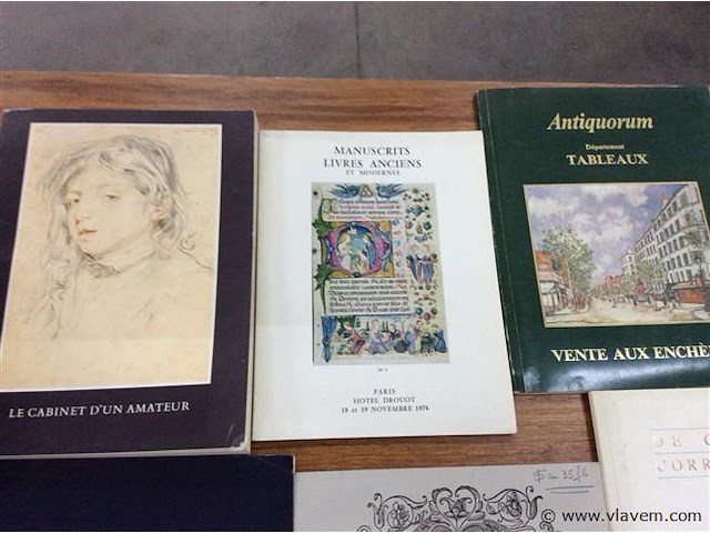 Lot boeken oa catalogie - afbeelding 2 van  3