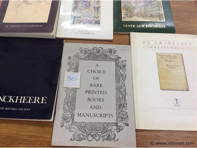 Lot boeken oa catalogie - afbeelding 3 van  3