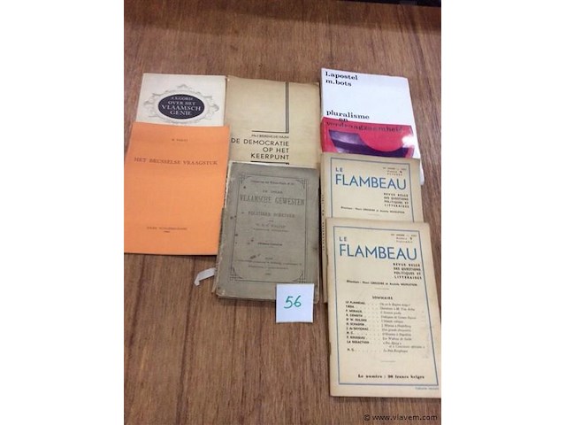 Lot boeken politiek - afbeelding 1 van  3