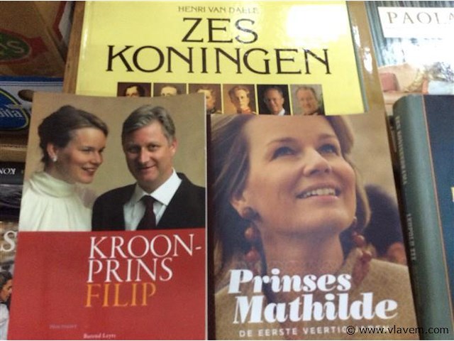 Lot boeken royals - afbeelding 4 van  4