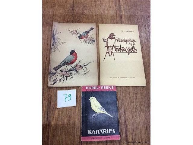 Lot boekjes vogels - afbeelding 1 van  2